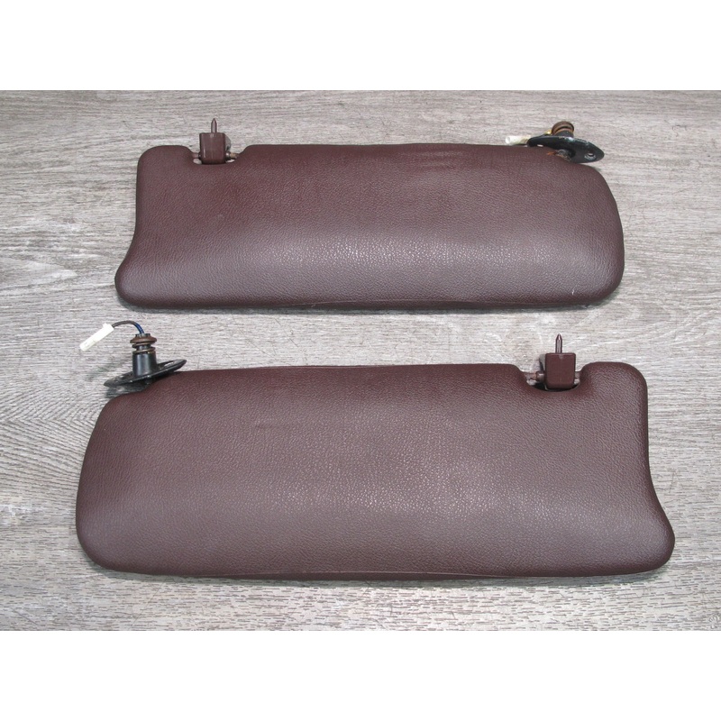 86-88 Toyota Supra MA71 Set of 2 Front Left & Right Sun Visor OEM