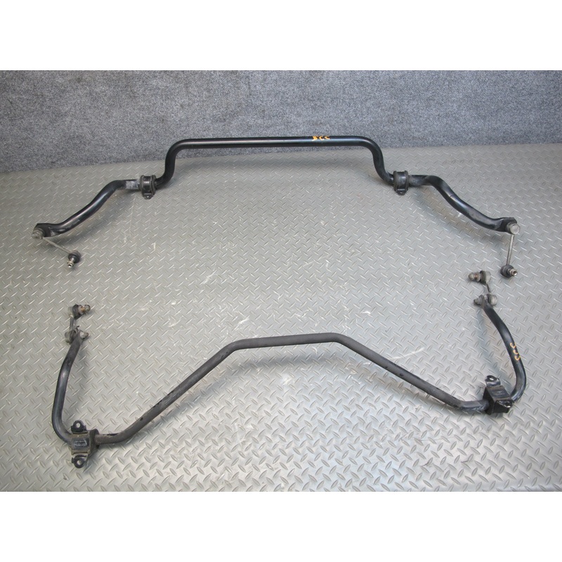 97-00 Lexus UZZ30L SC400 Set of 2 Front & Rear Stabilizer Sway Bar w Links OEM