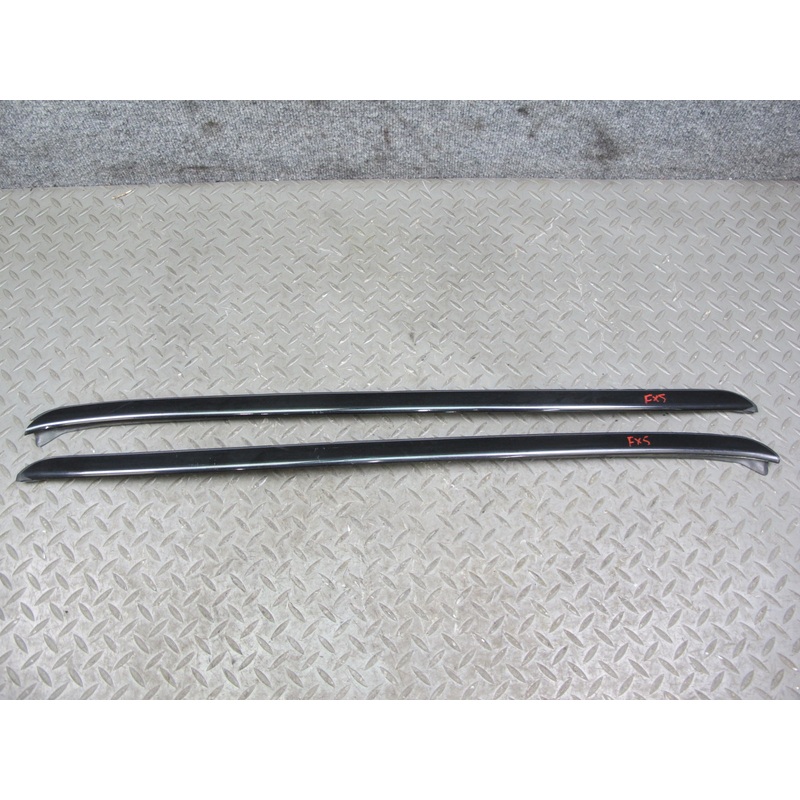08-14 BMW E71 E72 X6 Set of 2 Front Left & Right Windshield Drip Molding OEM