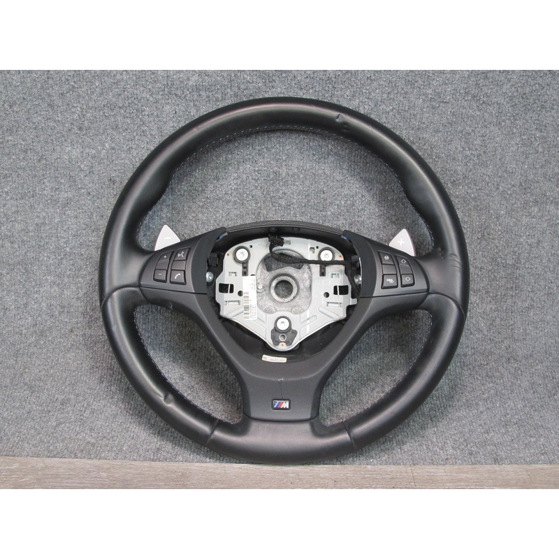 10-14 BMW E70 E71 X5M X6M M Sport Leather Steering w Controls & Shifters OEM