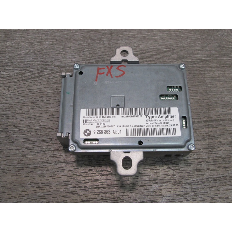13-14 BMW E89 E70 E71 X5M X6M Harman Active Sound Control Module 9286863 OEM