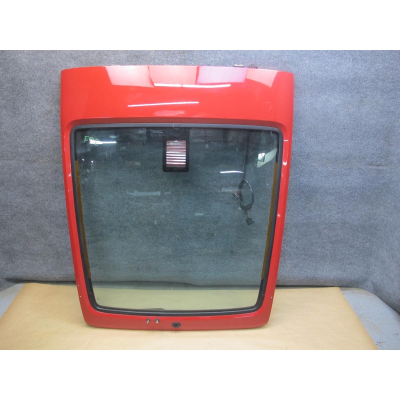 1987-1991 Porsche 928 S4 Rear Hatch Trunk Lid Liftgate W/ Glass RED