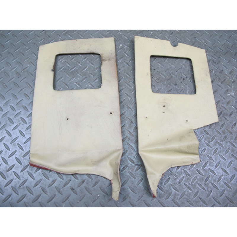 75-82 Triumph TR7 Set of 2 Front Left & Right Lower Kick Trim Cover Panel OEM