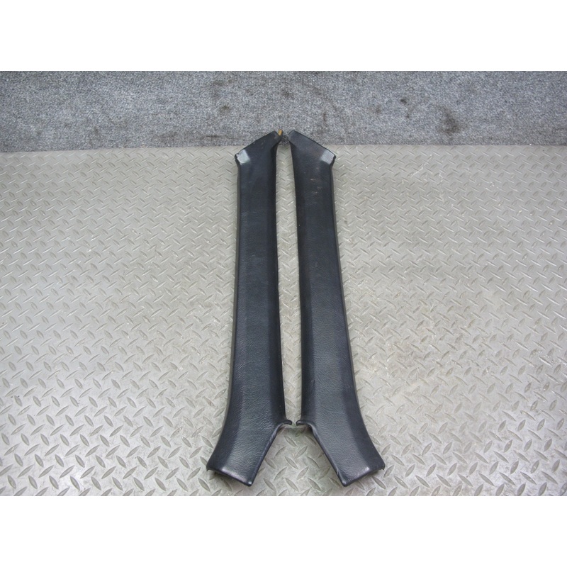 84-86 Nissan Z31 300ZX 2+0 Front A Pillar Interior Trim Cover Panel Set OEM