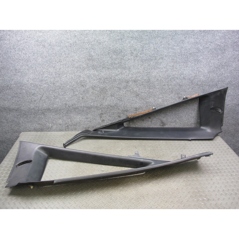 84-86 Nissan Z31 300ZX 2+0 Set of 2 Rear Quarter Window Trim Cover Panel OEM