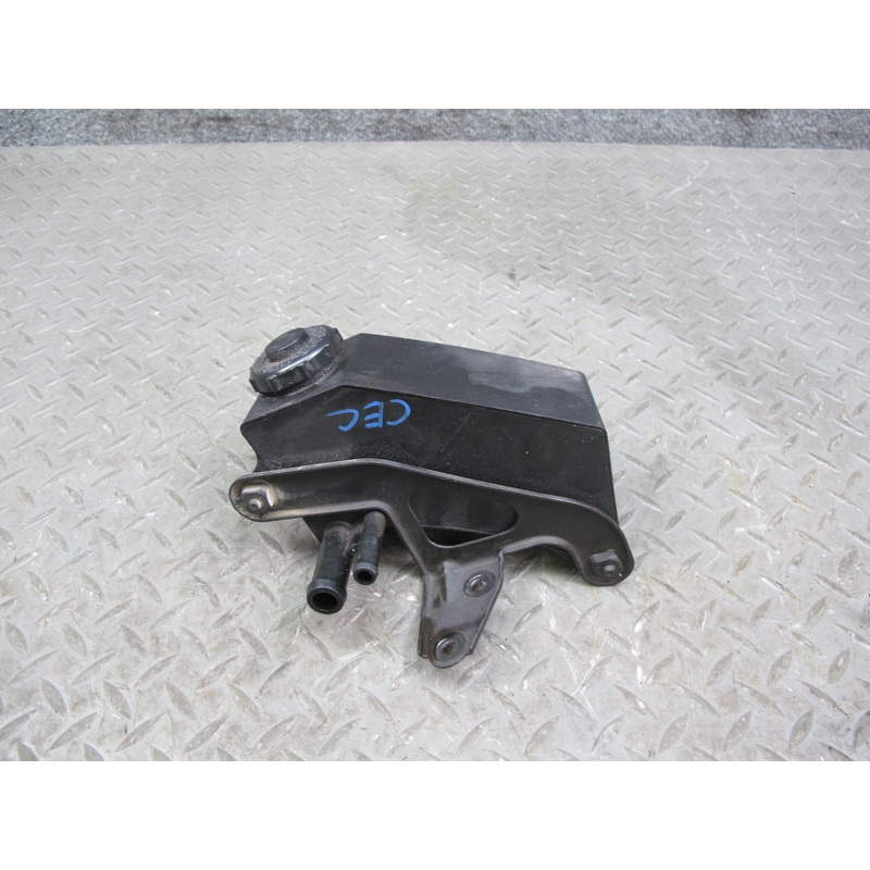 90-91 Chevrolet Corvette C4 Power Steering Fluid Reservoir Tank w Bracket OEM
