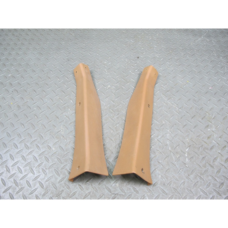 90-93 Chevrolet Corvette C4 Convertible Lower B Pillar Sill Trim Set OEM