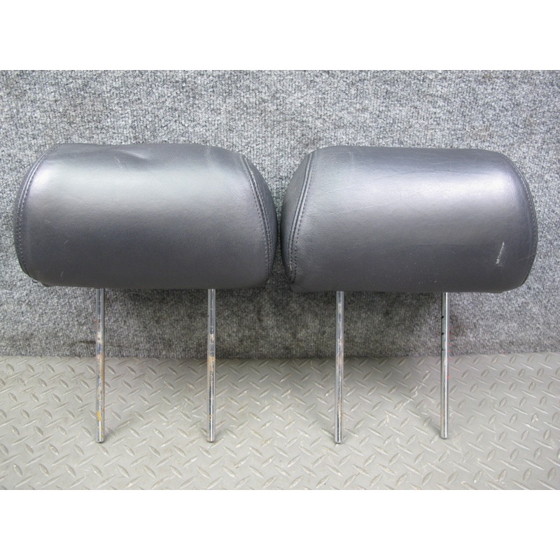 91-93 Mitsubishi 3000GT Set of 2 Front Left & Right Leather Headrest OEM