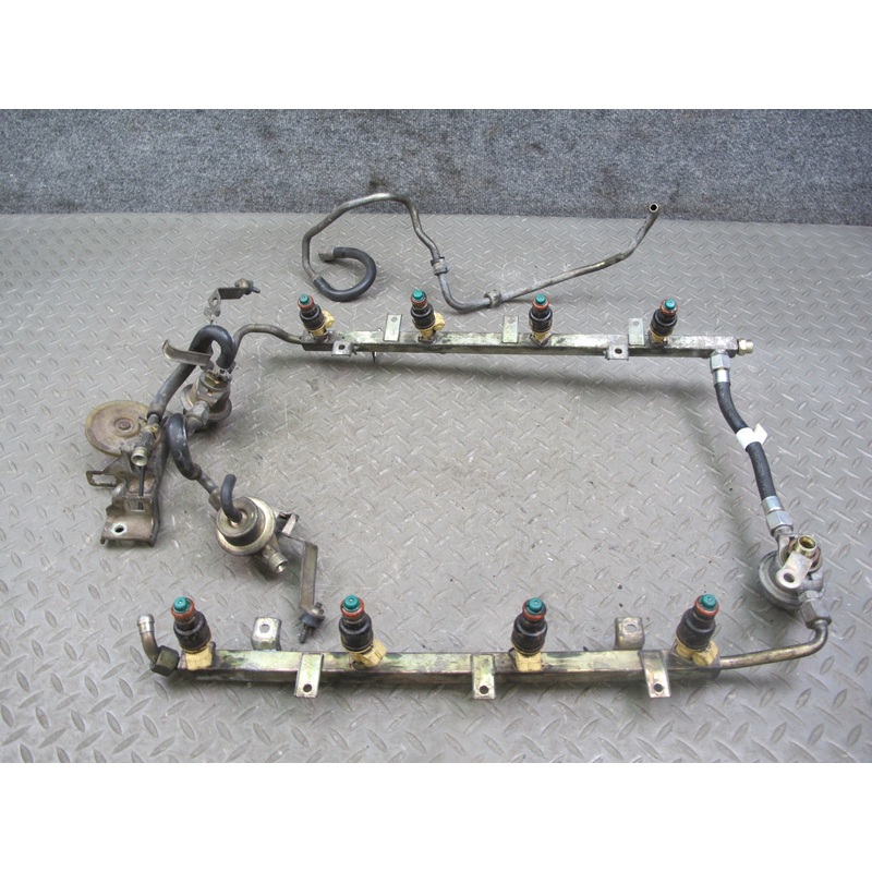 1987-1988 Porsche 928 S Fuel Injector Rail Hose Pressure Regulator Set