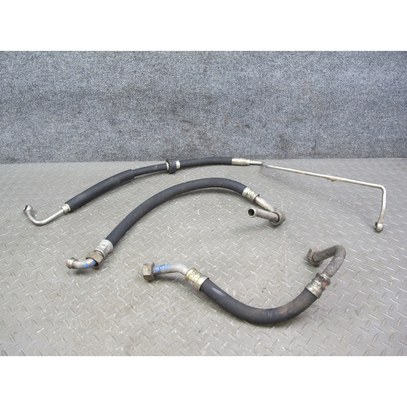 1987-1988 Porsche 928 S Oil Pressure Hose Line Set of 3