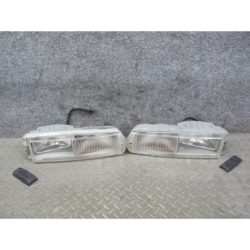 1987-1995 Porsche 928 Front Left & Right Driving Park Light Lamp Set of 2