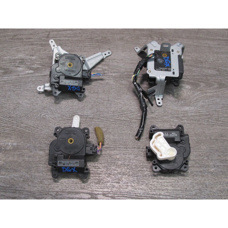 2003-2009 Lexus UZJ120L GX470 A/C Heater Flap Door Actuator Motor Set