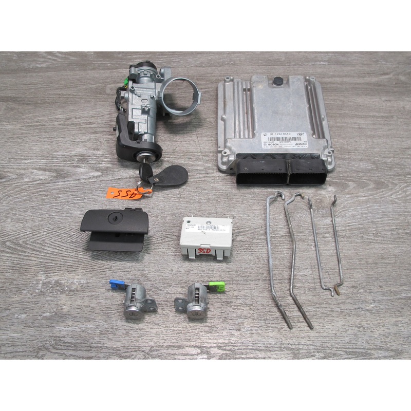 2008 Saturn SKY 2.0L Turbo Engine ECU Theft Module Ignition Lock KEY Set OEM