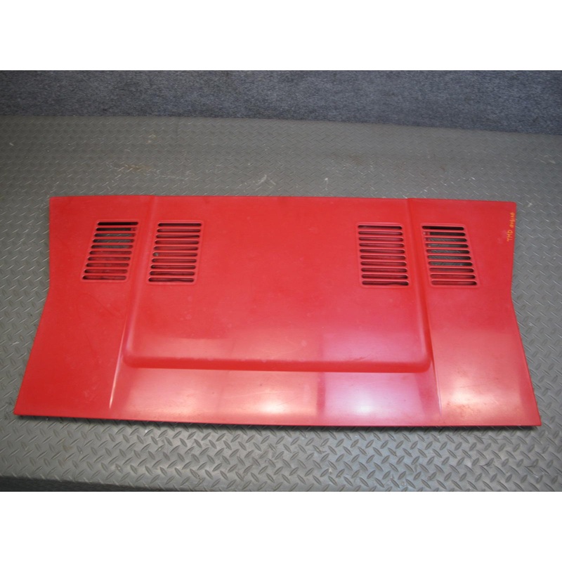 85-89 Toyota MR2 AW15 Rear Engine Hood Lid Cover Panel RED OEM