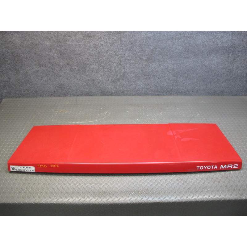 85-89 Toyota MR2 AW15 Rear Trunk Deck Lid Shell Cover Panel RED OEM
