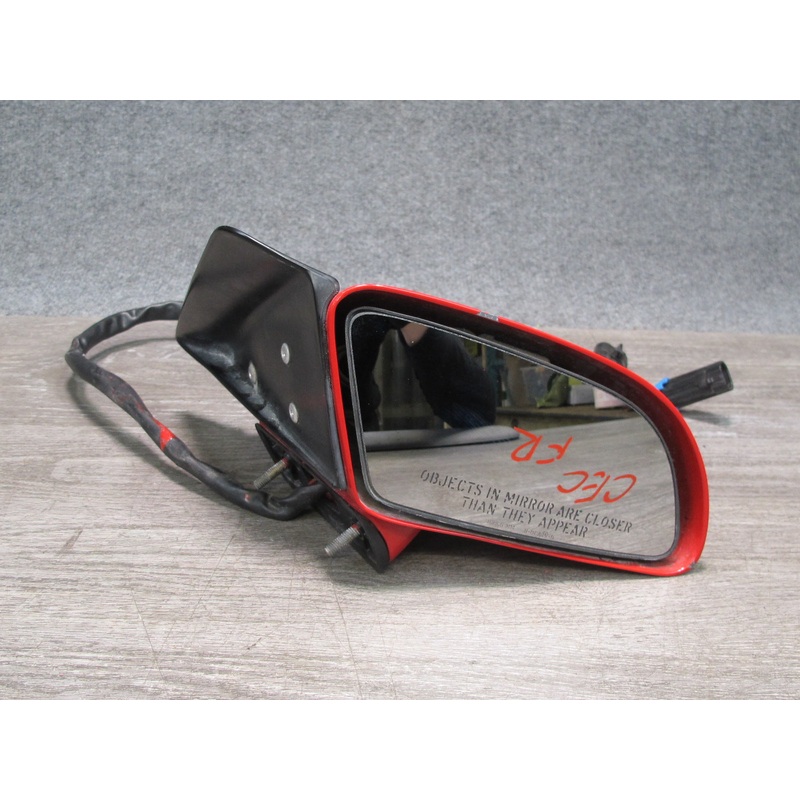 88-96 Chevrolet Corvette C4 Convertible Right Door Heated Power Mirror RED OEM