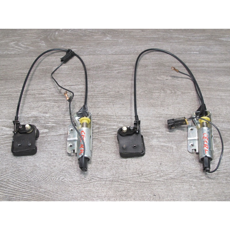 89-92 Chevrolet Corvette C4 Convertible Deck Lid Lock Actuator Cable Set OEM