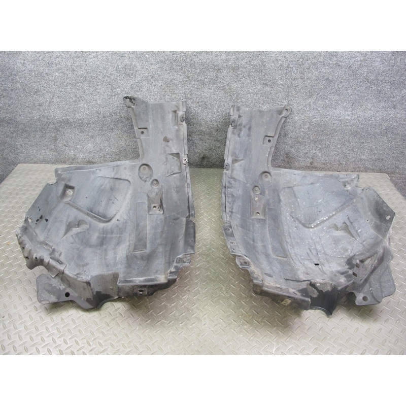 09-20 Nissan Z34 370Z Front Left & Right Fender Liner Rearward Splash Shield OEM