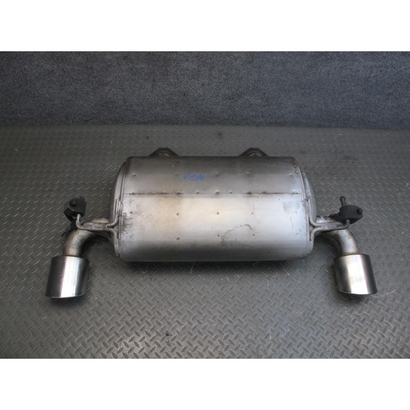13-20 Nissan Z34 370Z Rear Exhaust Muffler w Tips Assembly OEM