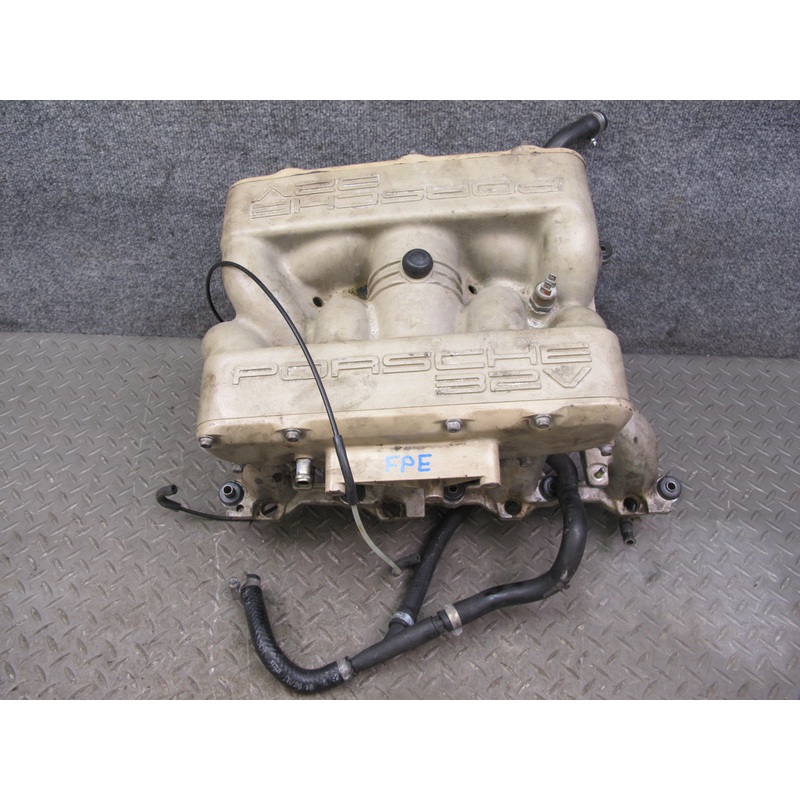1987-1991 Porsche 928 S4 5.0L Engine Air Intake Manifold Throttle Body Assembly