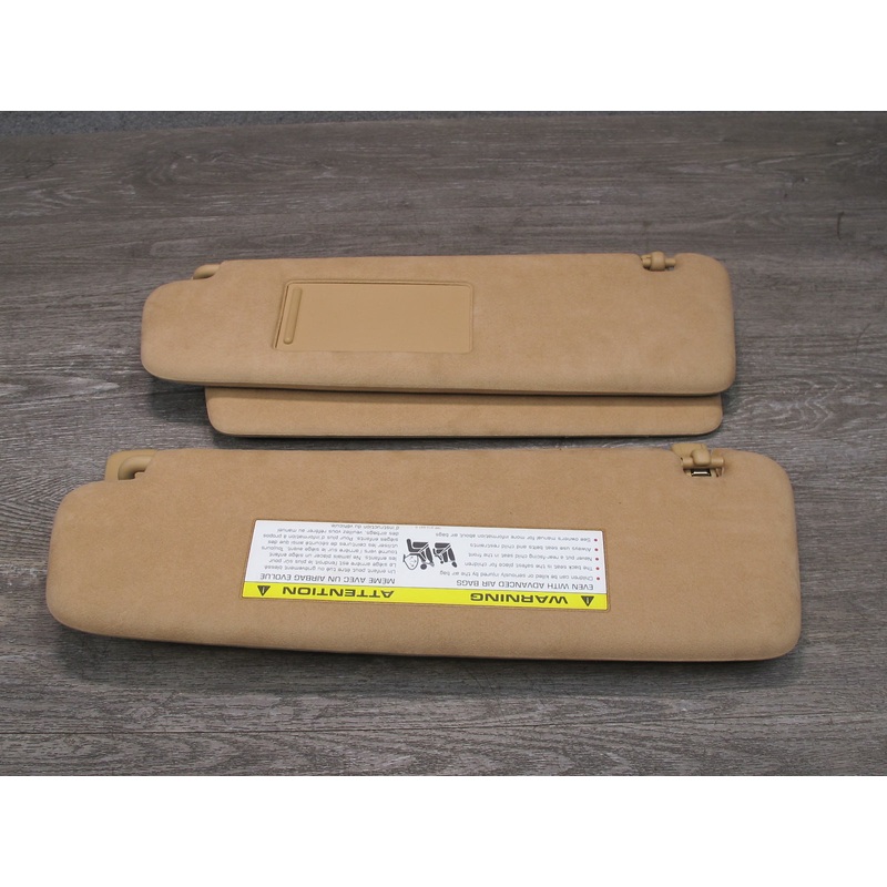 2011-2014 Porsche Cayenne 958 Front Left & Right Sun Visor Set of 2