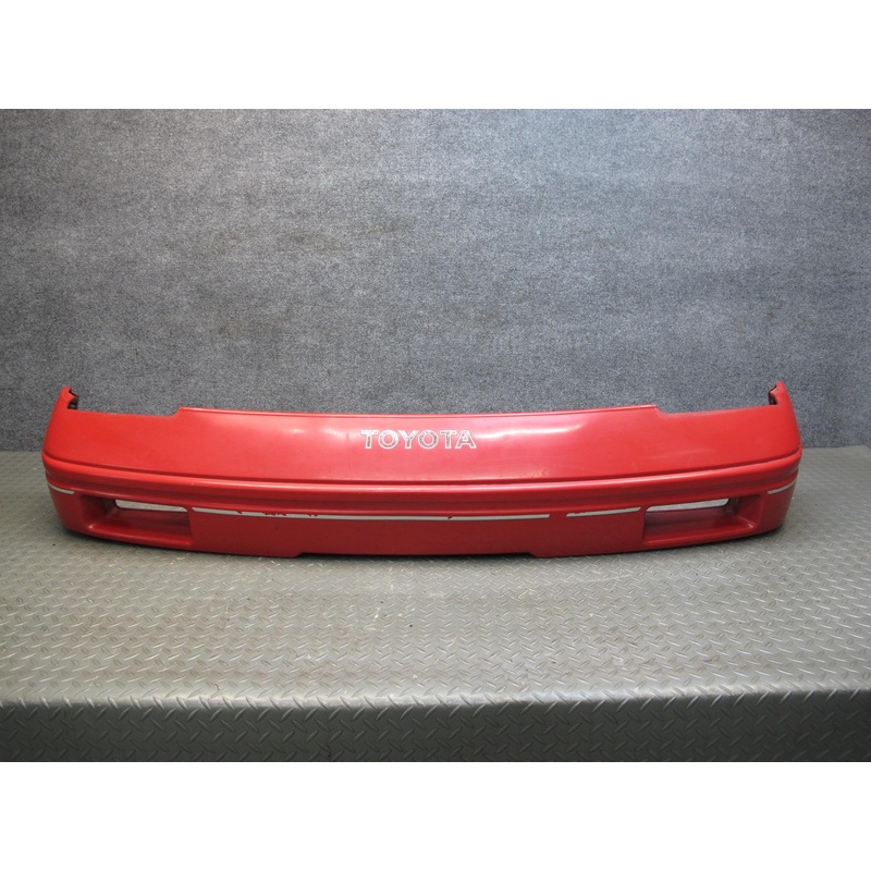 85-86 Toyota MR2 AW15 Front Bumper Cover RED OEM