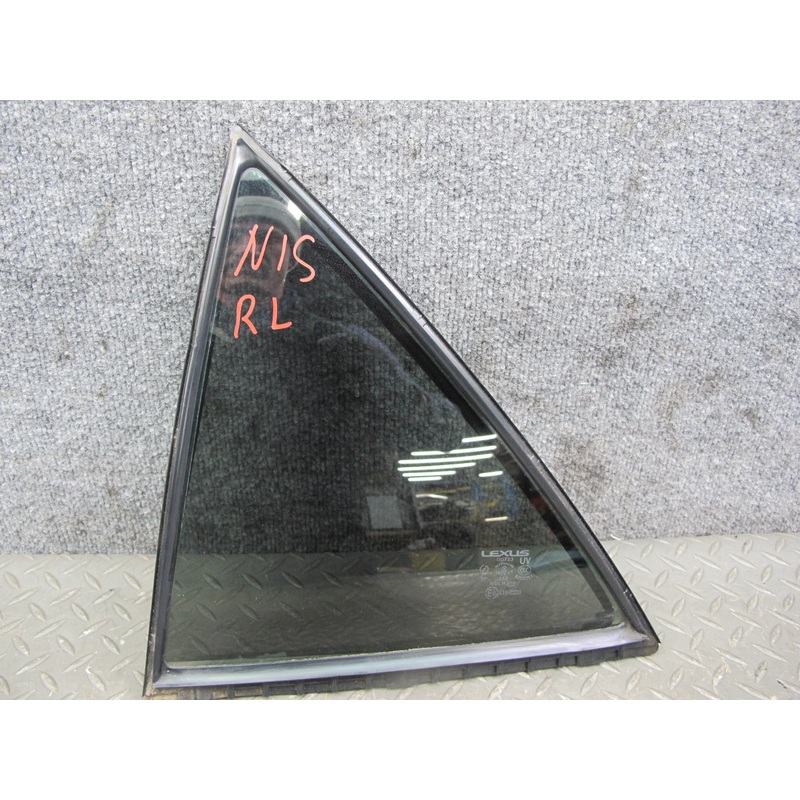 01-05 Lexus JCE10L IS300 Sedan Rear Left Door Quarter Glass Window OEM