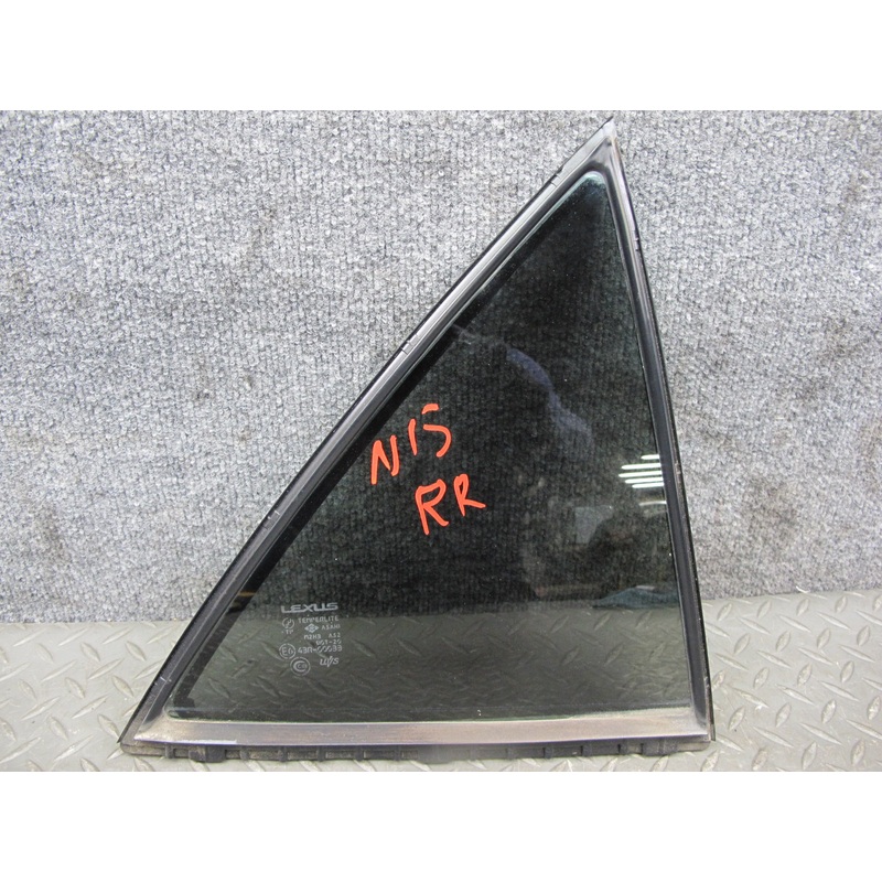 01-05 Lexus JCE10L IS300 Sedan Rear Right Door Quarter Glass Window OEM