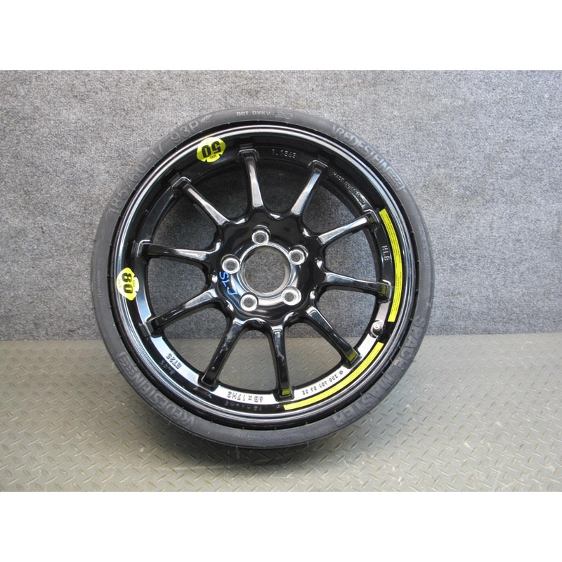 03-12 Mercedes R230 Spare Tire 17" R17 Alloy Wheel Rim 17x6B ET25 185/60 OEM