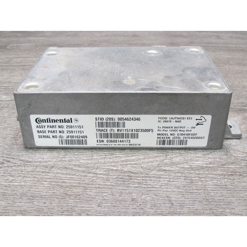 07-10 Saturn SKY Pontiac Solstice Onstar Communication Control Module OEM