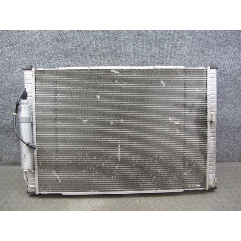 09-20 Nissan 370Z Z34 A/T Engine Radiator A/C Condenser Assembly OEM