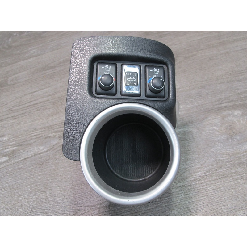 10-19 Nissan 370Z Z34 Convertible Center Console Cupholder Seat Roof Switch OEM