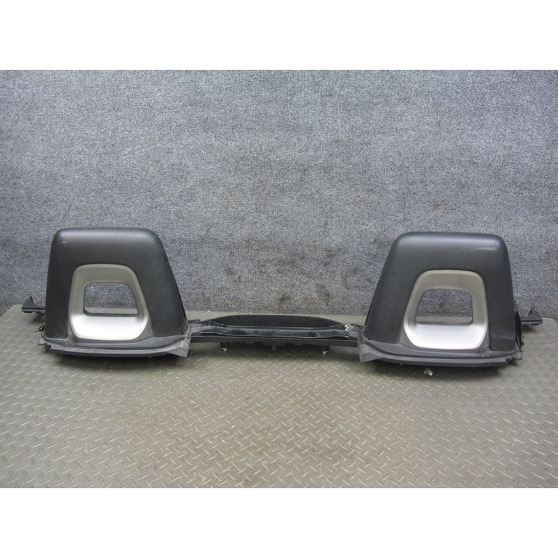 10-19 Nissan 370Z Z34 Convertible Rear Roll Bar Trim Cover Panel w Headrests OEM