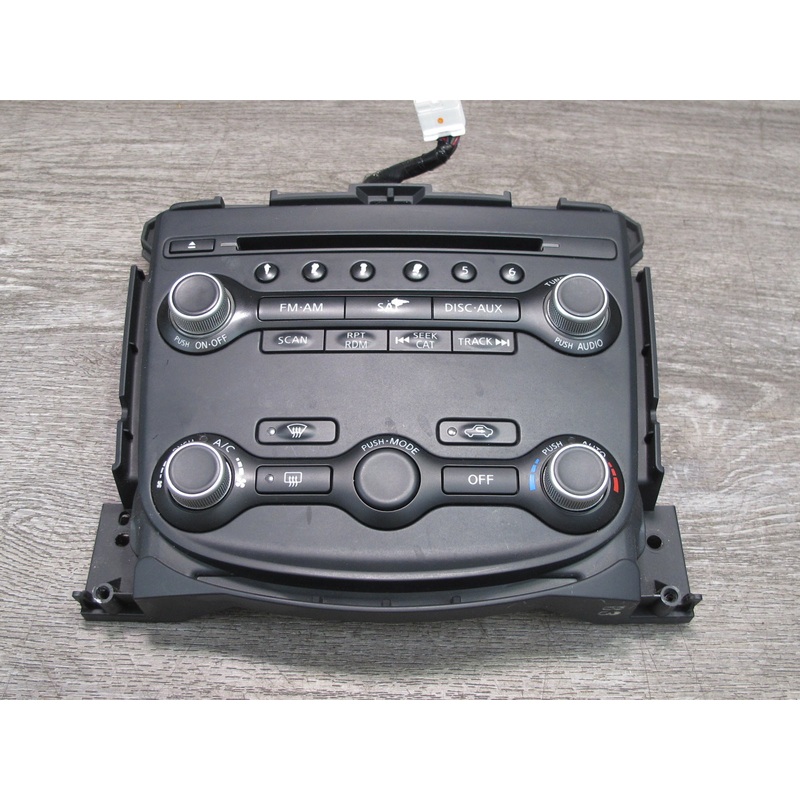 10-20 Nissan 370Z Z34 A/C Climate Control Radio Stereo Switch Panel Assembly OEM