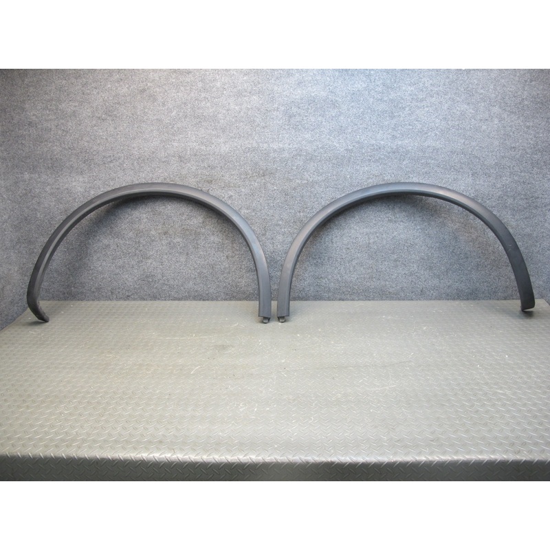 11-18 Porsche Cayenne 958 Rear Left & Right Wheel Fender Flare Trim Molding Set