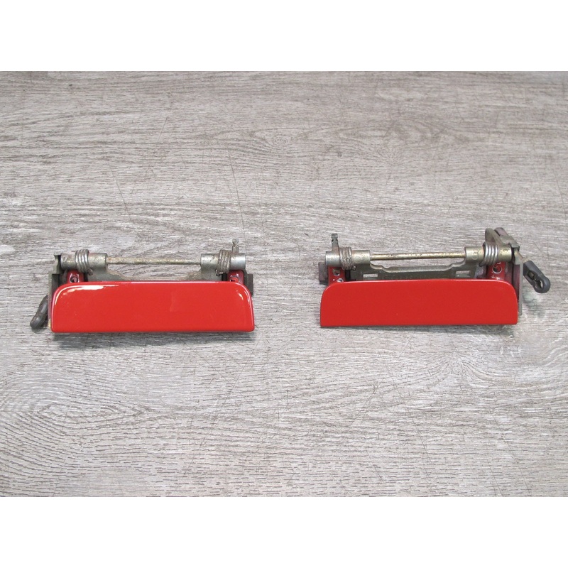 1983-1995 Porsche 928 S Front Right Passenger Side Door Exterior Handle RED