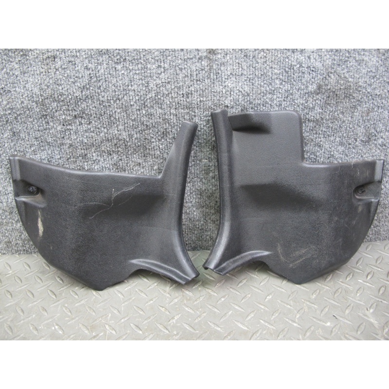 85-89 Toyota MR2 Set of 2 Left & Right Side Door Sill Kick Trim Cover Panel OEM