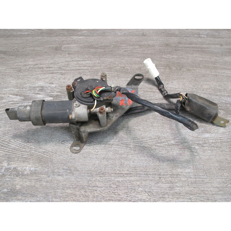 86-91 Mazda RX7 FC3S Front Right Headlight Motor w Bracket Mount Assembly OEM