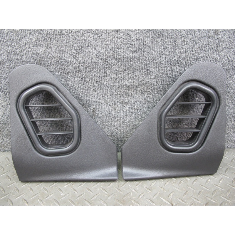 90-96 Nissan Z32 300ZX Set of 2 Dash Left & Right Air Vent END Cap Trim OEM