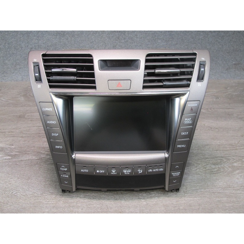 08-09 Lexus LS460 LS600H Dash Center Radio Navi Climate Multimedia Display OEM