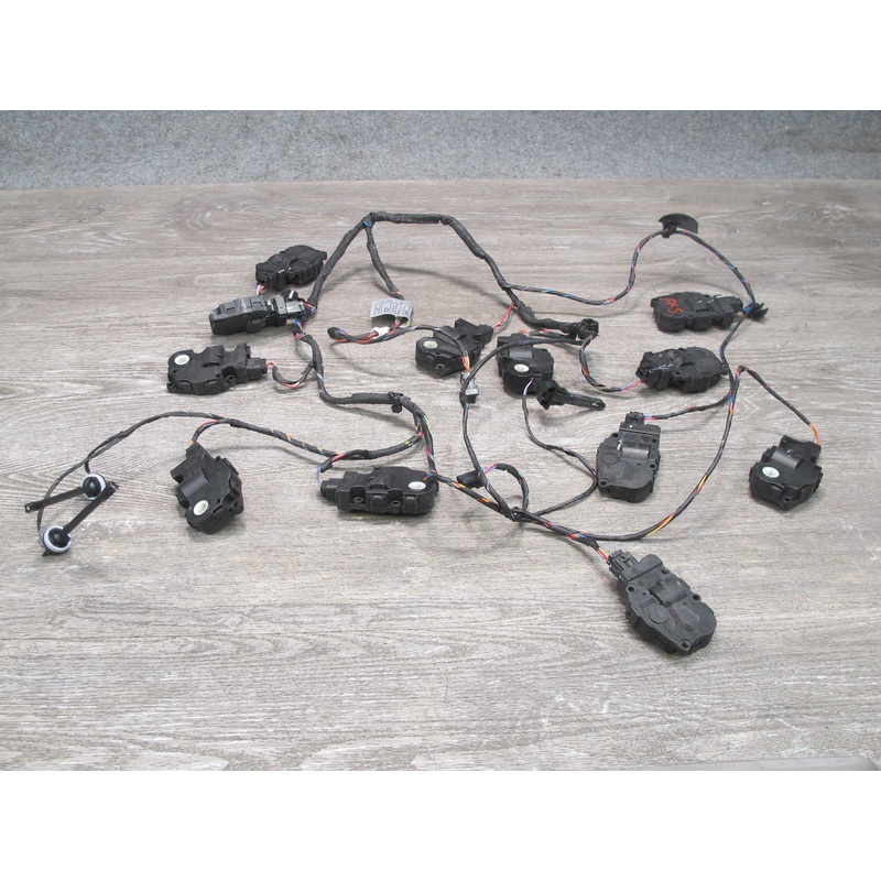 08-14 BMW E71 X6 A/C Heater Flap Door Actuator Motor Wiring Set OEM