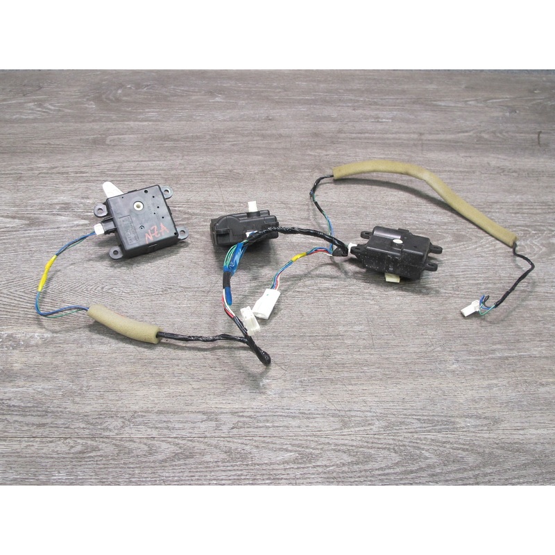 09-20 Nissan 370Z Z34 Set of 3 A/C Heater Flap Door Actuator Motor Wiring OEM