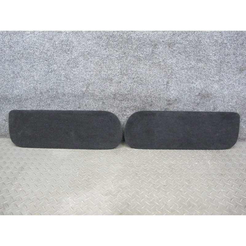 10-19 Nissan 370Z Convertible Rear Deck Shelf Left & Right Storage Cover Set OEM