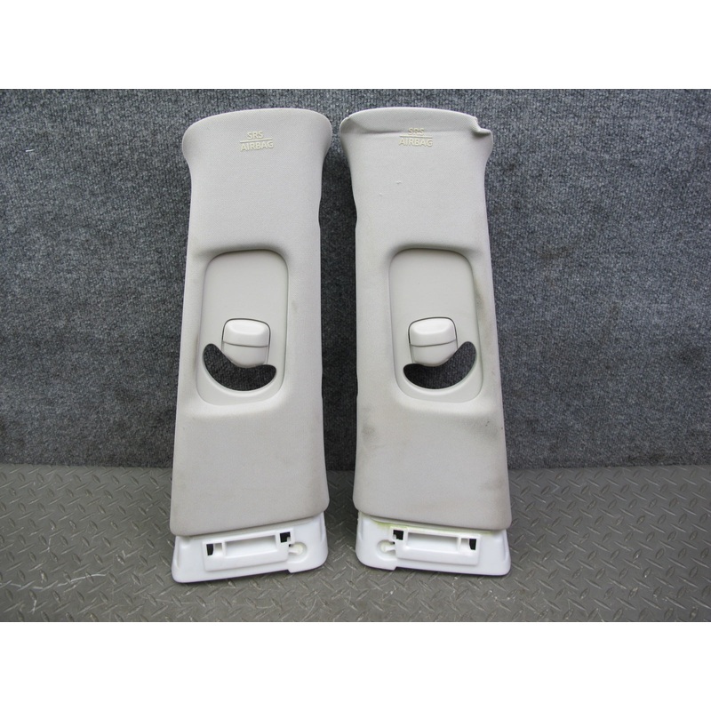 11-17 Infiniti QX56 QX80 Center Left & Right Upper B Pillar Trim Cover Panel Set