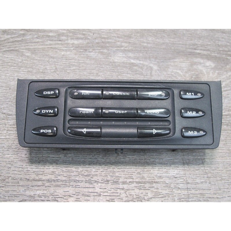 1999-2001 Porsche 911 996 Audio Stereo Radio Faceplate 99664520105
