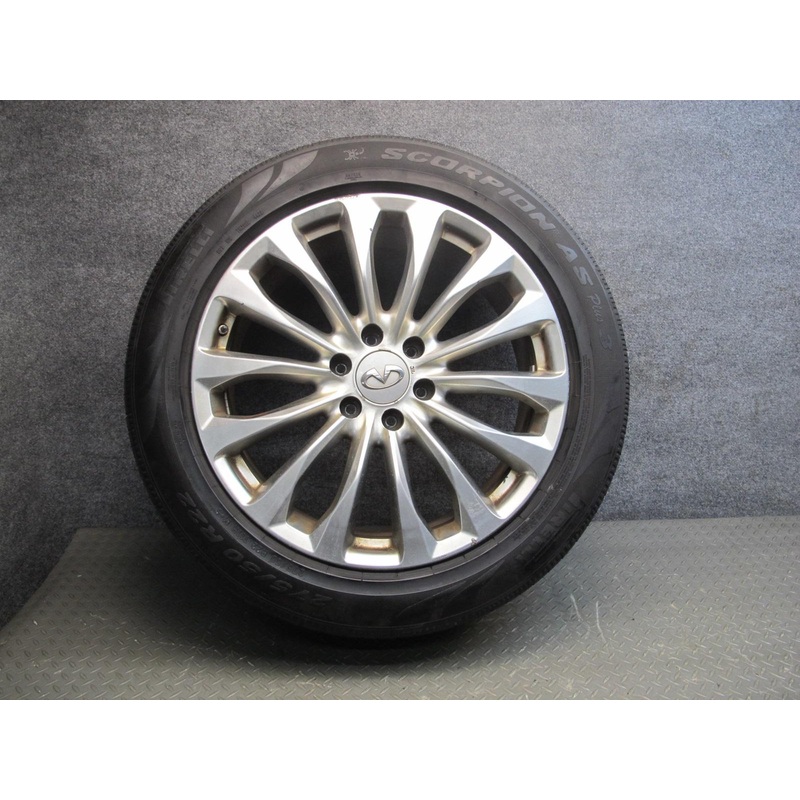 2015-2017 Infiniti QX80 Factory R22" Wheel Rim 22x8J ET30 W/ Tire 275/50