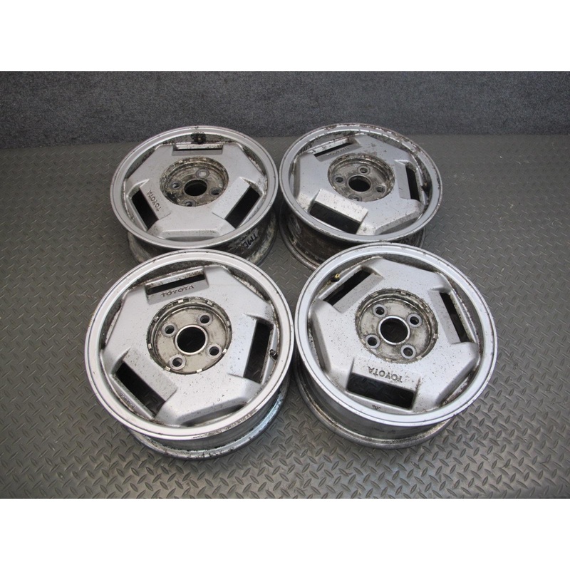 85-87 Toyota MR2 AW15 Set of 4 Factory R14" Alloy Wheel Rim 14X5.5J ET39 OEM
