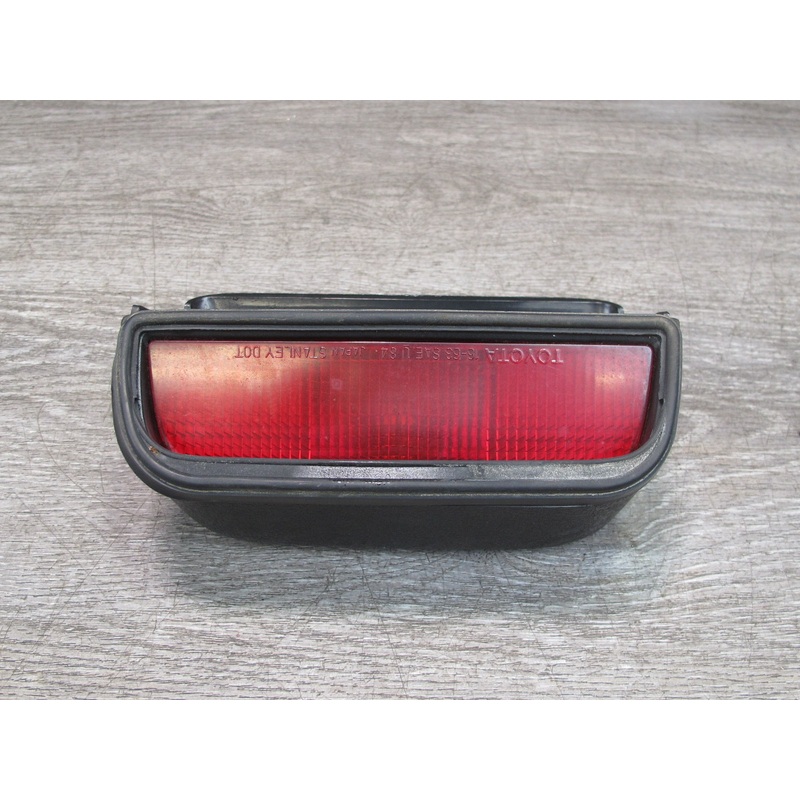 85-89 Toyota MR2 AW15 Rear Glass 3RD Third Brake Light Lamp w Trim OEM
