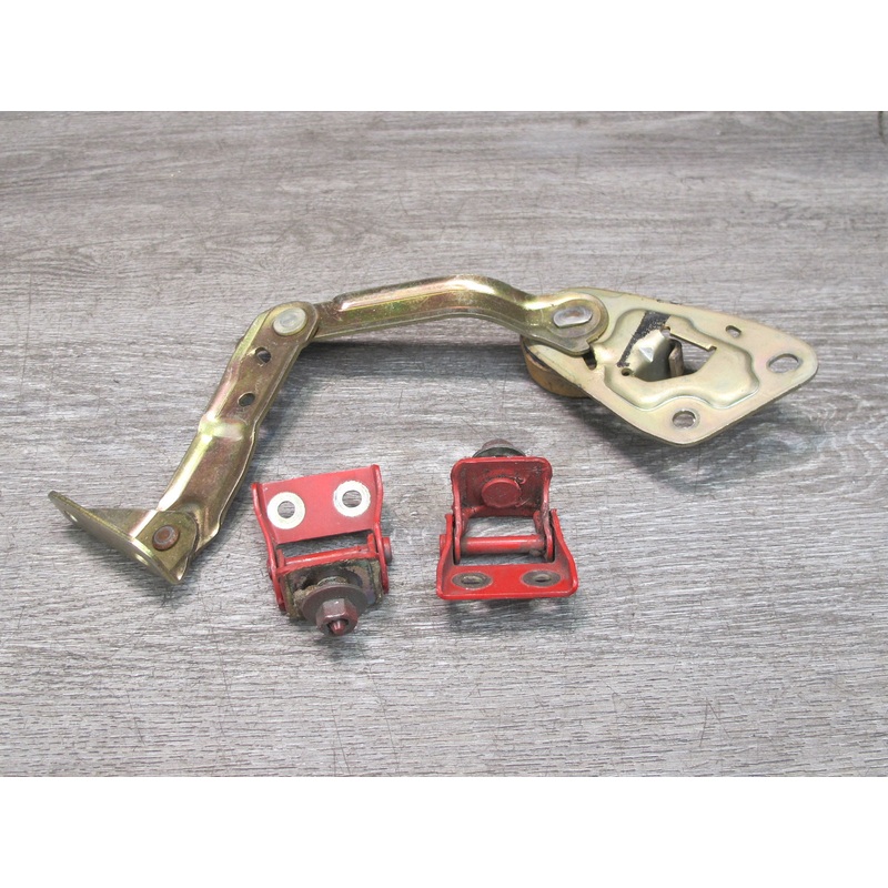 85-89 Toyota MR2 AW15 Rear Trunk Lid Left & Right Hinge Support Set OEM