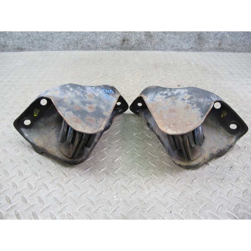 85-89 Toyota MR2 AW15 Set of 2 Front Left & Right Strut Rod Link Bracket OEM